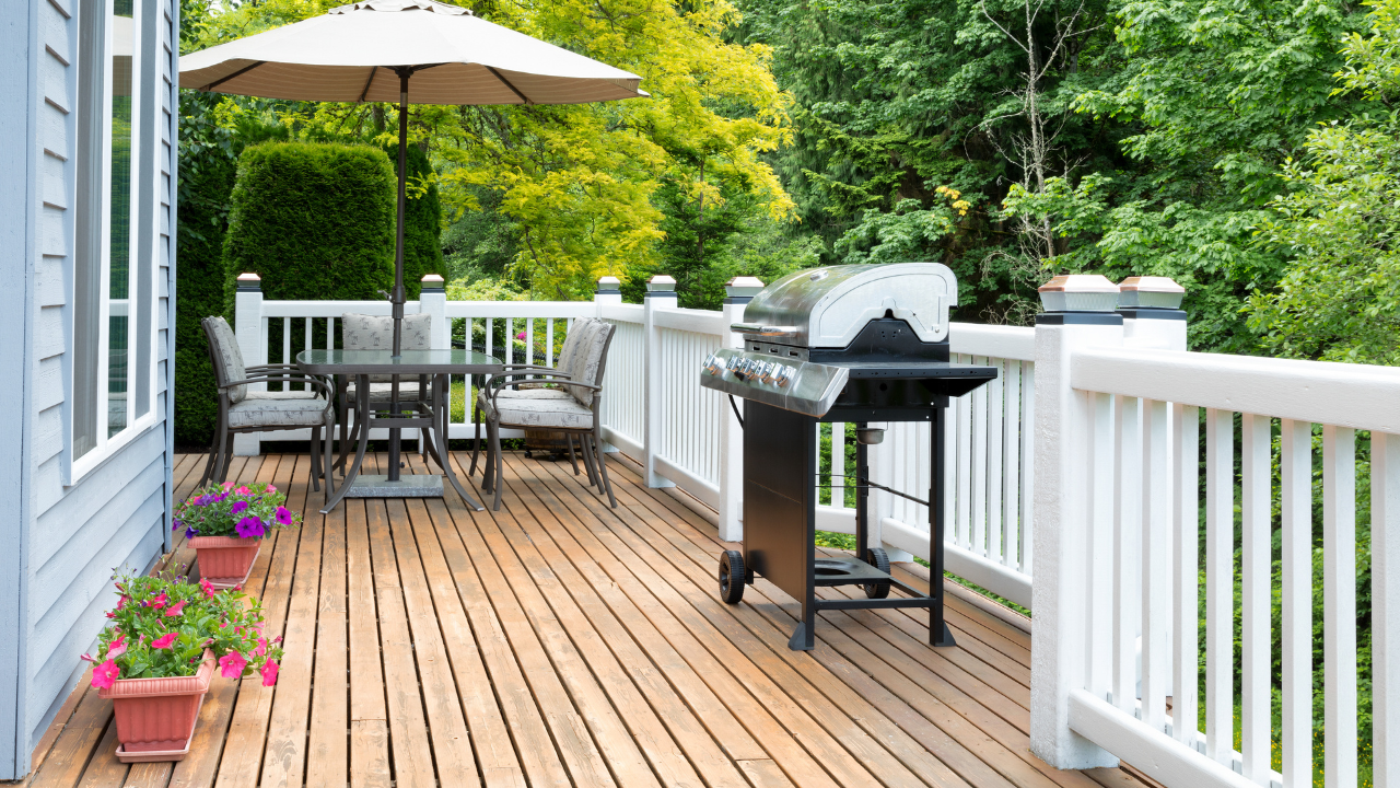 Orange County backyard patio