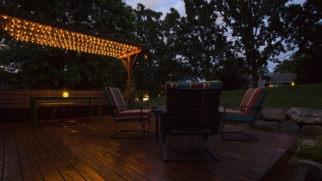 Orange County backyard patio