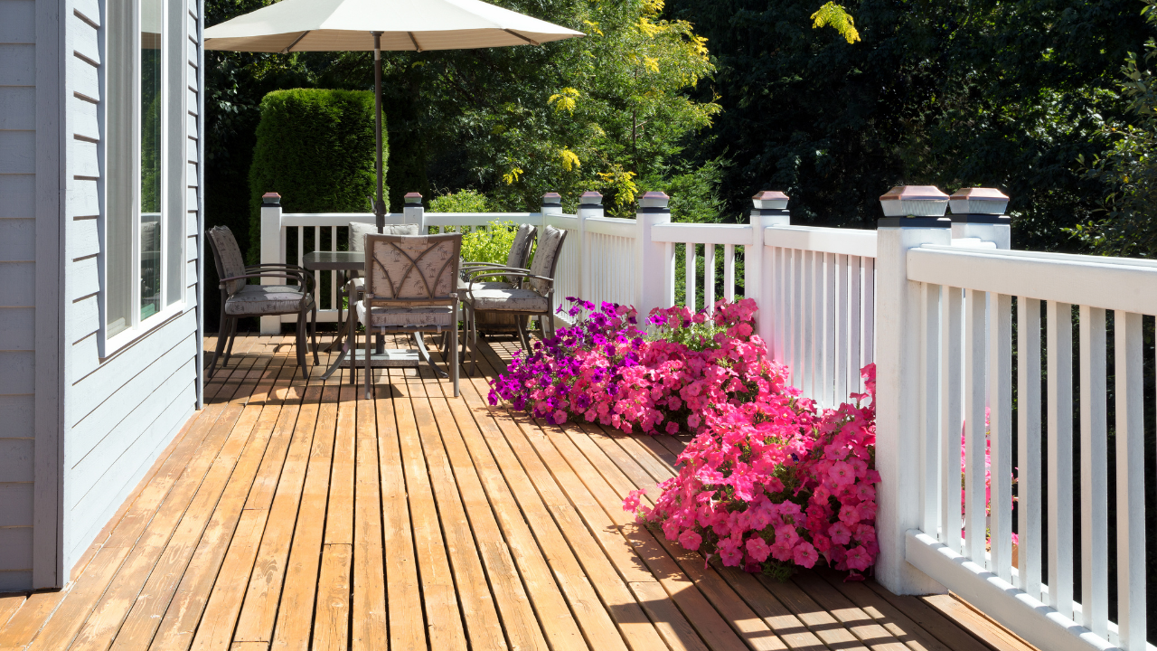 Orange County backyard patio